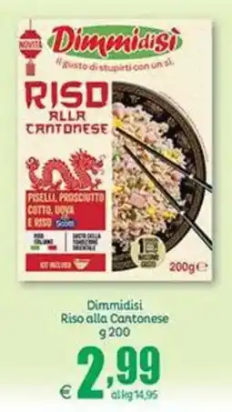 Elite Dimmidisi Riso alla Cantonese offerta