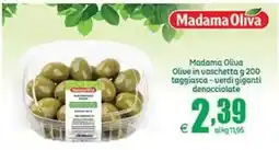 Elite Madama Oliva Olive in vaschetta taggiasca - verdi giganti denocciolate offerta