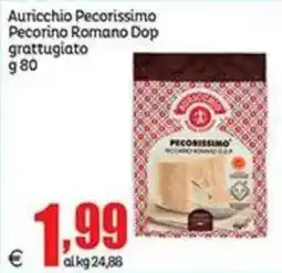 Elite Auricchio Pecorino Romano Dop grattugiato offerta
