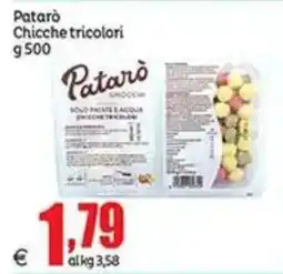 Elite Patarò chicche tricolori offerta
