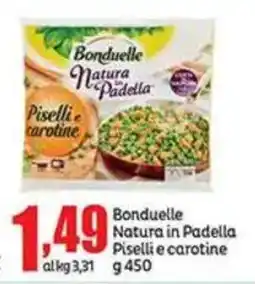 Elite Bonduelle Natura in Padella Piselli e carotine offerta