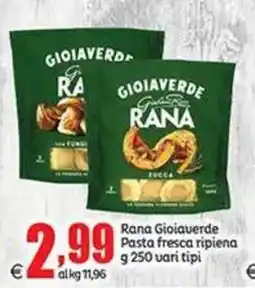 Elite Rana Gioia verde Pasta fresca ripiena offerta