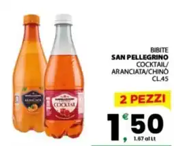 Despar Sicilia San Pellegrino Cocktail Aranciata offerta