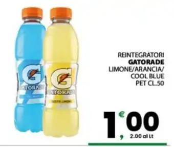 Reintegratori Gatorade