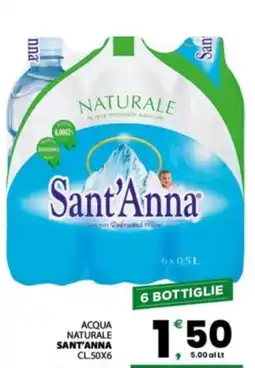 Despar Sicilia Acqua naturale Sant'Anna offerta