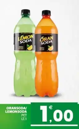 Despar Sicilia OranSoda/ LemonSoda offerta