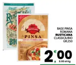 Despar Sicilia Pinsa Romana Rusticana Classica/Bio offerta