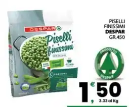 Despar Sicilia Piselli finissimi Despar offerta
