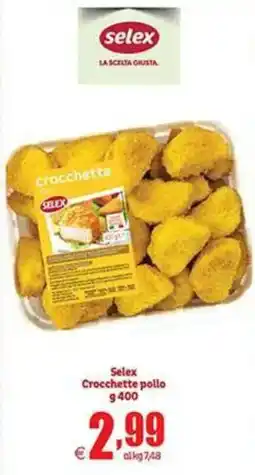 Elite Selex Crocchette pollo offerta