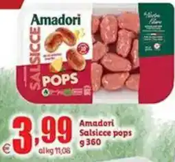 Elite Amadori Salsicce pops offerta