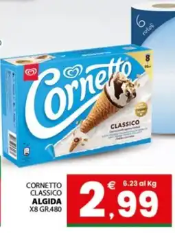 Despar Sicilia Cornetto Classico Algida offerta