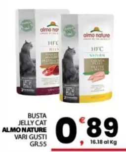 Despar Sicilia Busta jelly cat almo nature offerta
