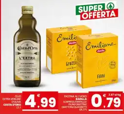 Despar Sicilia Olio extra vergine d'oliva Costa d'Oro offerta