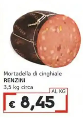 Mortadella di cinghiale Renzini