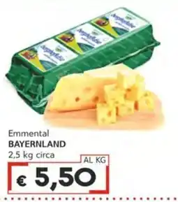 Italy Cash Emmental Bayernland offerta