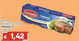 Italy Cash Tonno all'olio di girasole Donzela offerta