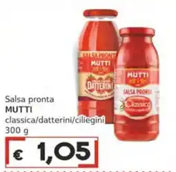 Italy Cash Salsa pronta MUTTI classica offerta