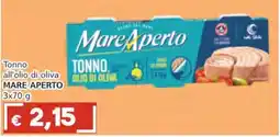 Italy Cash Tonno all'olio di oliva Mare Aperto offerta