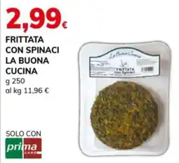 Basko Frittata con spinaci La Buona Cucina offerta