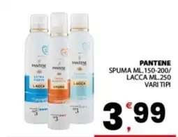 Despar Sicilia Pantene spuma e lacca offerta