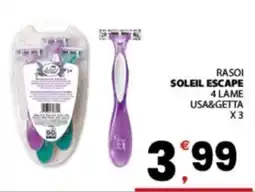 Despar Sicilia Rasoi Soleil Escape offerta
