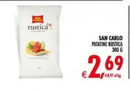 Deco Supermercati San Carlo patatine rustica offerta