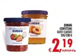 Deco Supermercati Confettura Zuegg offerta