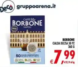 Deco Supermercati Caffè Borbone offerta