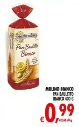 Deco Supermercati Mulino Bianco Pan Bauletto Bianco offerta