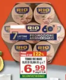 CTS Supermercati Tonno Rio Mare Olio di Oliva offerta