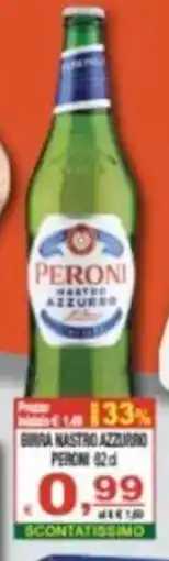 CTS Supermercati Birra Nastro Azzurro Peroni offerta