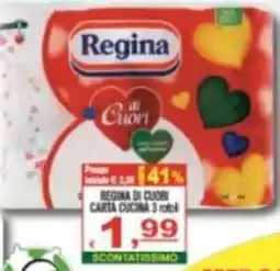 CTS Supermercati Regina di Cuori carta cucina offerta