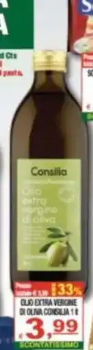 CTS Supermercati Olio extra vergine di oliva Consilia offerta