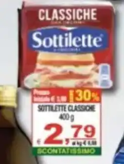 CTS Supermercati Sottilette classiche offerta