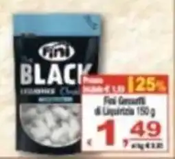 CTS Supermercati Fini Black Fiocchi di Liquirizia offerta