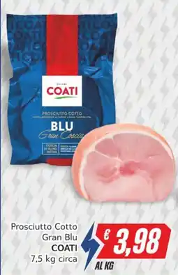 Italy Cash Prosciutto Cotto Gran Blu COATI offerta