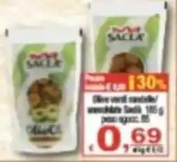 CTS Supermercati Olive verdi nociate Sacca offerta
