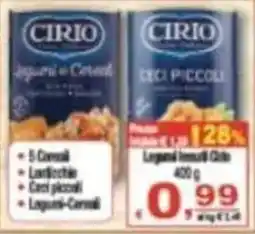 CTS Supermercati Cirio Ceci Piccoli offerta