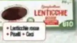 CTS Supermercati Lenticchie offerta