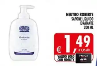 Neutro Roberts sapone liquido idratante