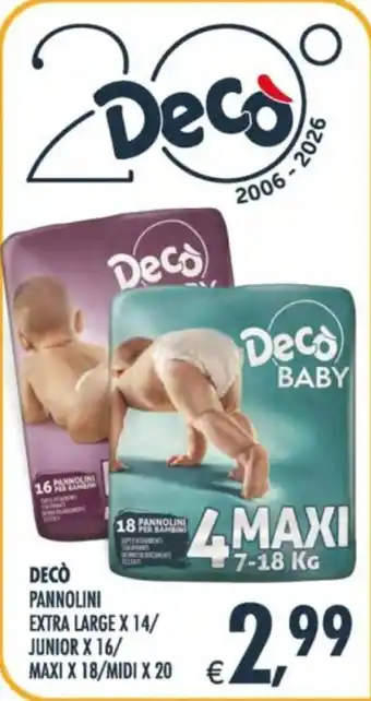 Decò pannolini