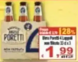 CTS Supermercati Birra Poretti 4 Lattop offerta