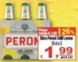 CTS Supermercati Birra Peroni Chilli Lemon offerta