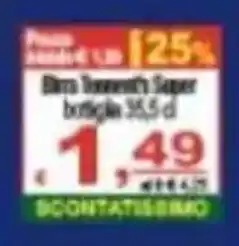 CTS Supermercati Birra Tennents Super offerta