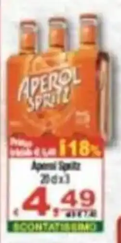 CTS Supermercati Aperol Spritz offerta