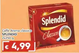 Italy Cash Caffè Aroma classico Splendid offerta