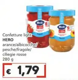 Italy Cash Confettura light Hero offerta