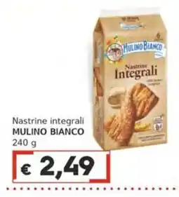 Italy Cash Nastrine integrali Mulino Bianco offerta