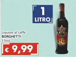 Italy Cash Liquore al caffè Borghetti offerta