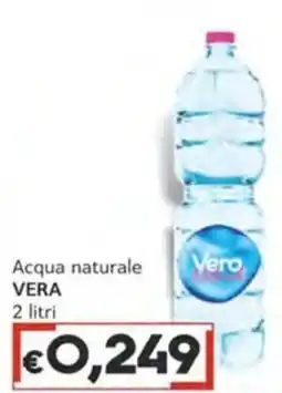 Italy Cash Acqua naturale VERA offerta